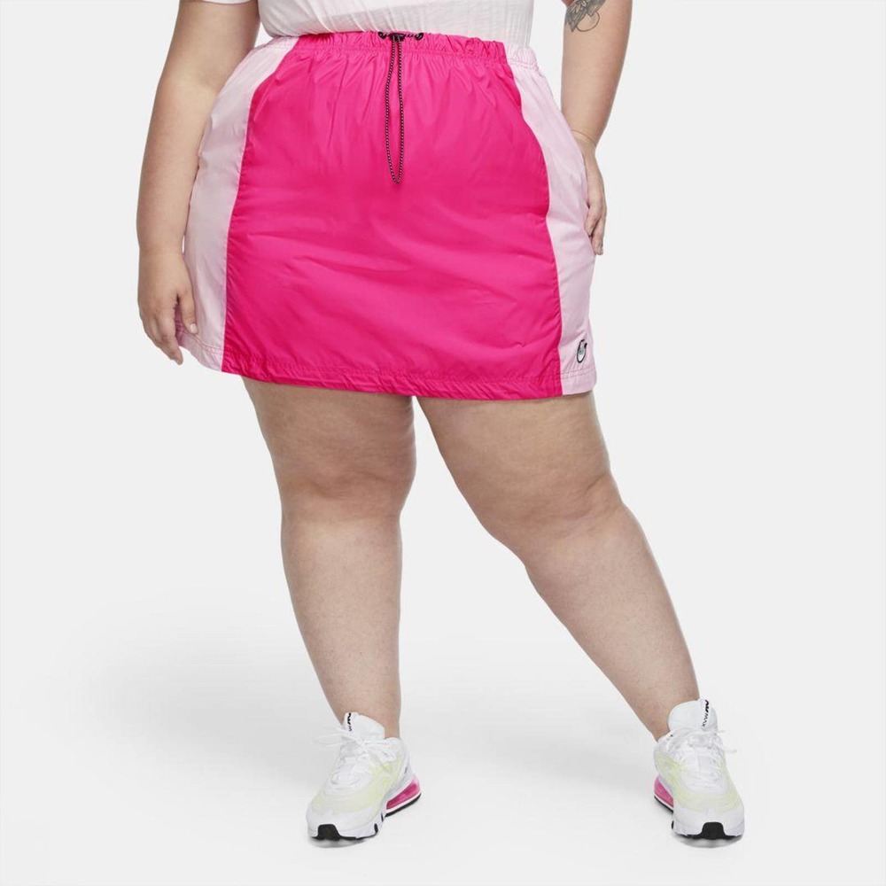 Nike Icon Clash Plus Size Woven Skirt Pink 3X NWT